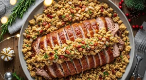 Pernil com Farofa Crocante