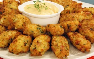 Bolinho de Arroz na Air Fryer
