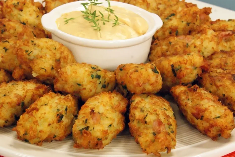 Bolinho de Arroz na Air Fryer