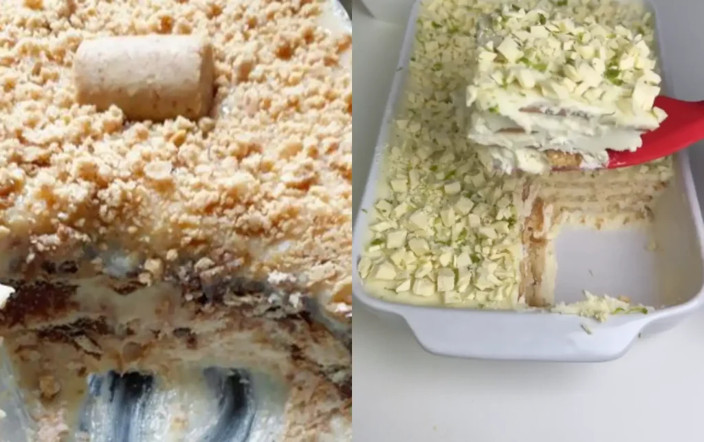 Pavê de Paçoquinha com Chocolate Branco