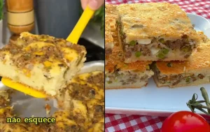 Torta de Liquidificador de Sardinha