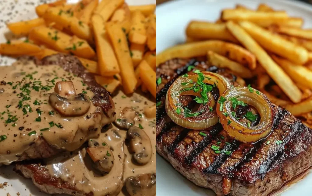 Bifão Acebolado com Batatas