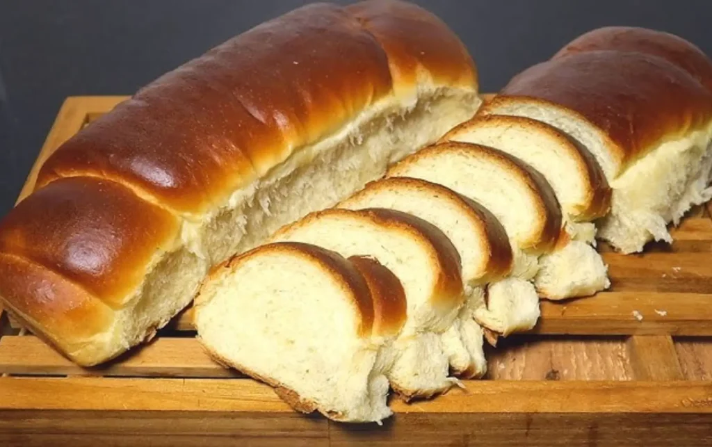 Pão caseiro de creme de leite 