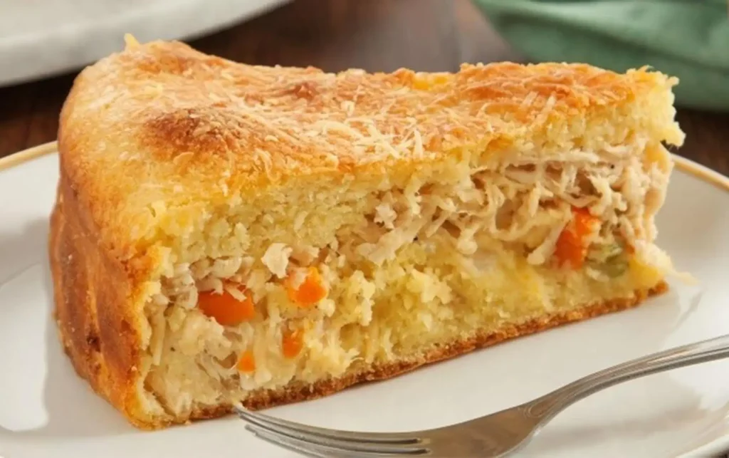 Torta de Frango Cremosa