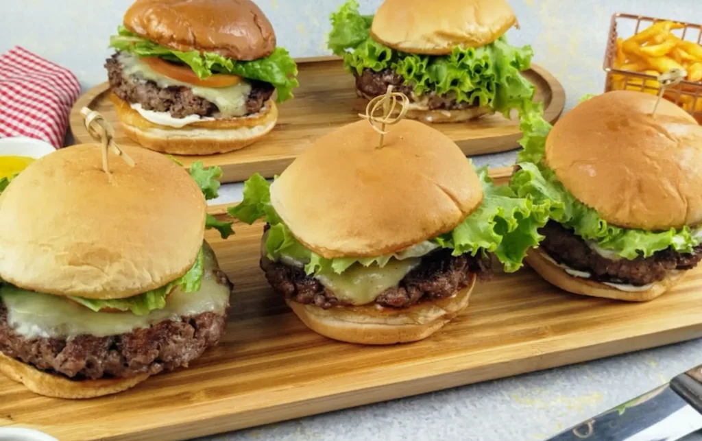 hamburguer caseiro simples