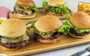 hamburguer caseiro simples