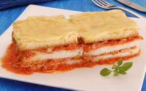 Lasanha de Pão de Forma Ficou Muito Cremosa
