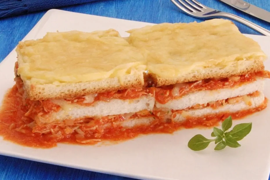 Lasanha de Pão de Forma Ficou Muito Cremosa