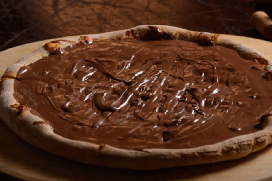 Pizza Doce Caseira de Chocolate