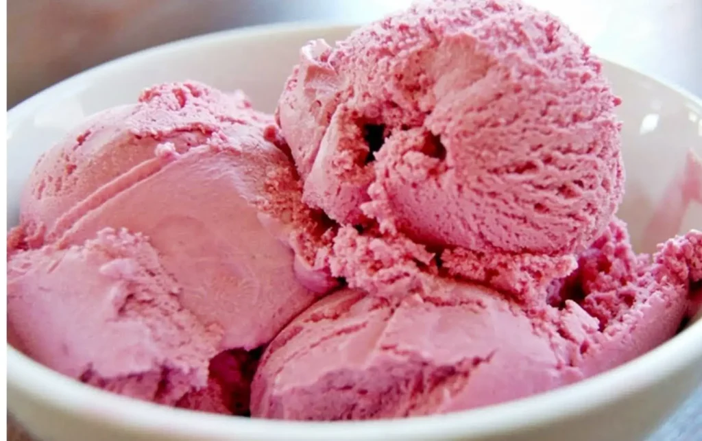 Sorvete de Morango de Liquidificador