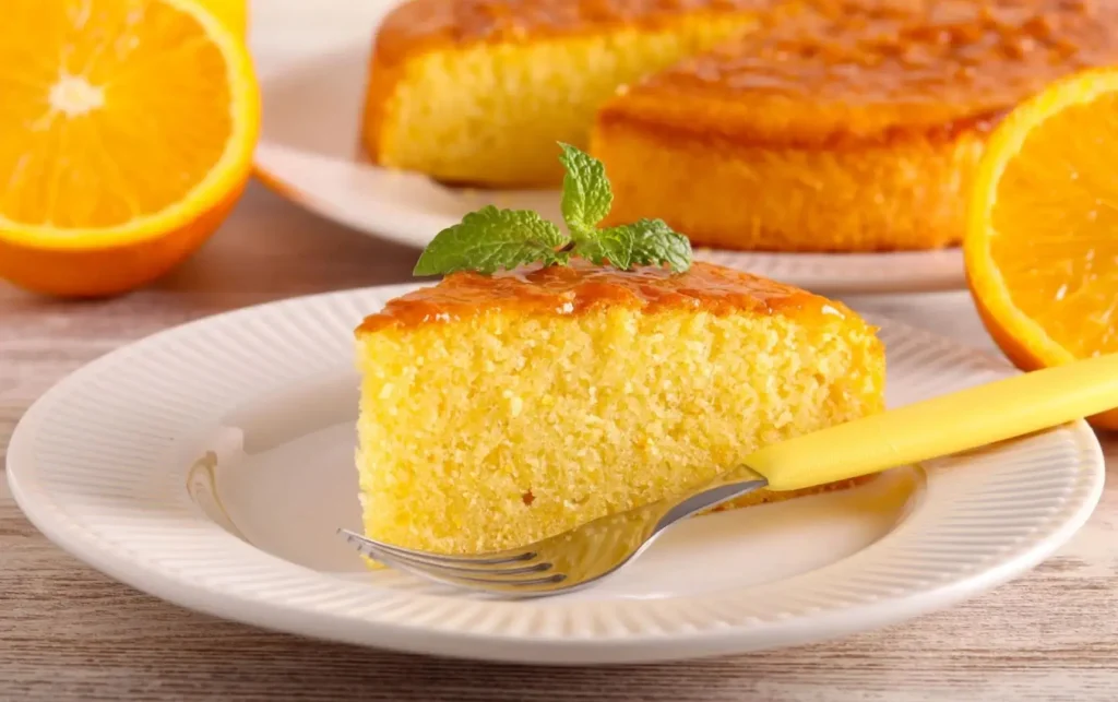 bolo de laranja simples