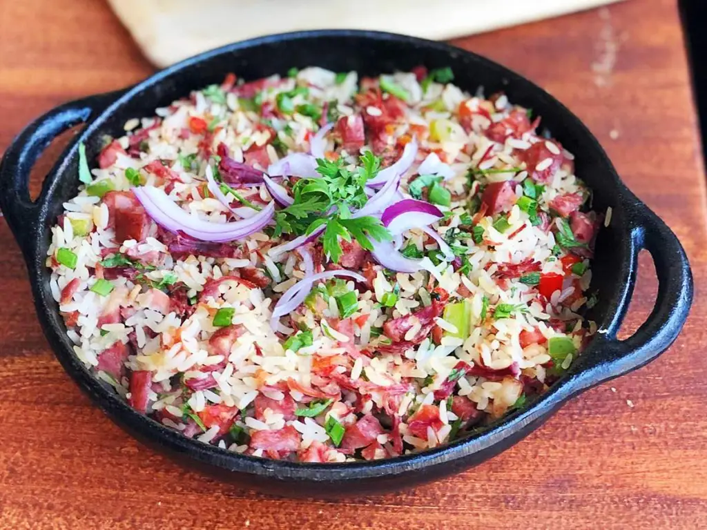 Arroz de Carreteiro Simples