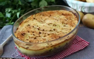 escondidinho de carne moída