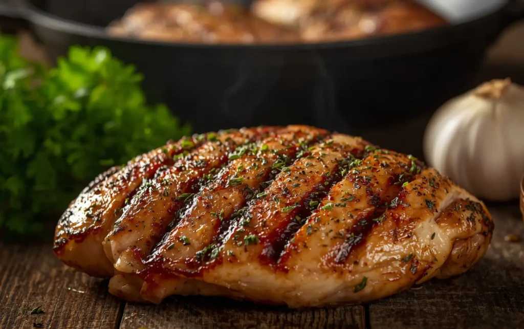 Frango Grelhado com Crosta de Ervas